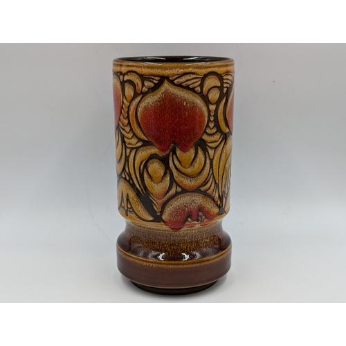 452 - A mid 20th century Poole Pottery Aegean vase by Diana Davis - approx. 23cm high x 11.5cm diameter