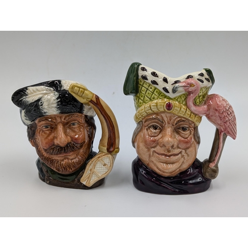 457 - Two Royal Doulton character jugs, Ugly Duchess - D6603 and The Trapper - D6612