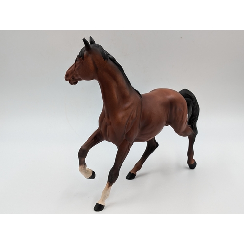 460 - A Beswick Spirit of The Wind matte finish horse figurine