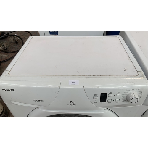 956 - A Hoover Optima 7kg 60cm washing machine