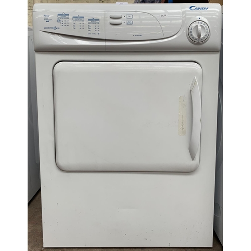 957 - A Candy Nova CDV262 6kg 60cm tumble dryer