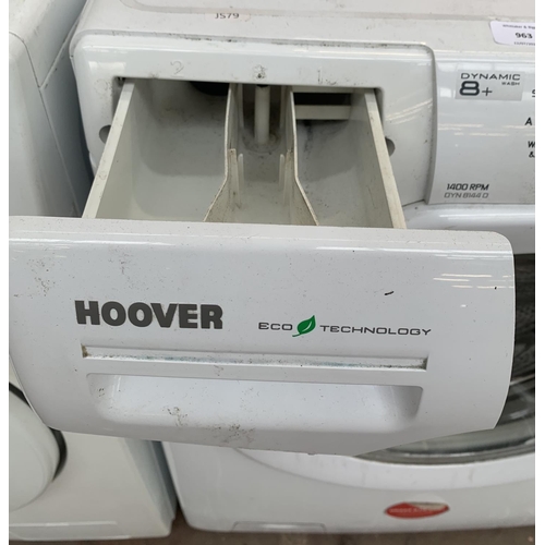 963 - A Hoover DYN8144D A+ class 1400 spin 60cm washing machine