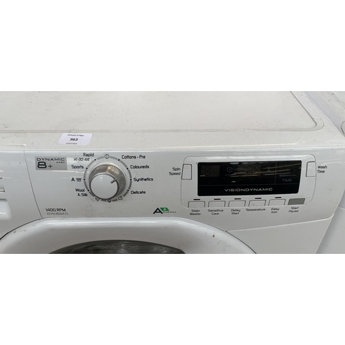 963 - A Hoover DYN8144D A+ class 1400 spin 60cm washing machine