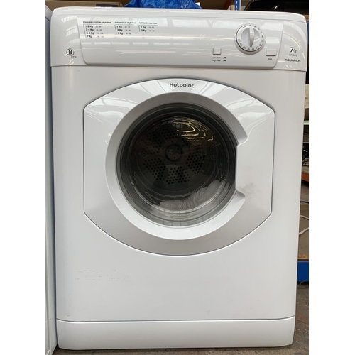 970 - A Hotpoint TVM570 Aquarius B class 7kg 60cm tumble dryer