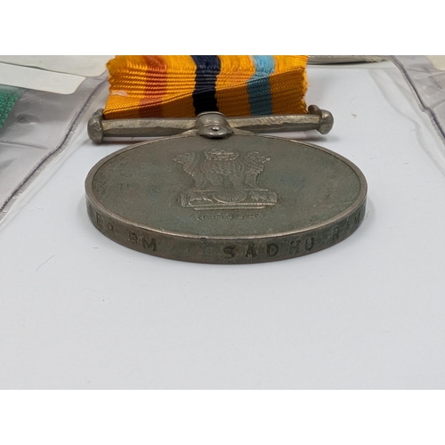 2164 - Ten military medals to include Indian Operation Vijay, Namibian Campaign Star, Pakistan War with Ind... 