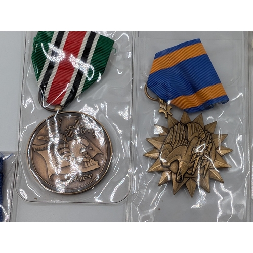 2171 - Ten military medals to include WWI Italian War, French Resistance, European Confederation etc.