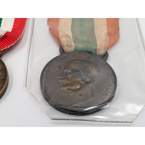 2173 - Seven Italian military War Medals