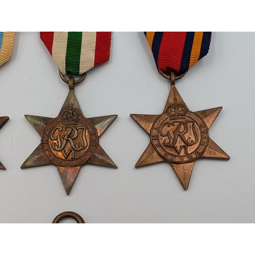 2223 - Four military medals, one WWII The Burma Star presented to 16571 Pnr. Tikamo I.P.C., one WWII The Af... 