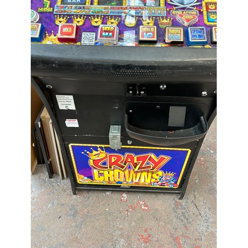 215A - A Reflex Gaming Crazy Crowns fruit machine - approx. 172cm high x 72cm wide x 64cm deep