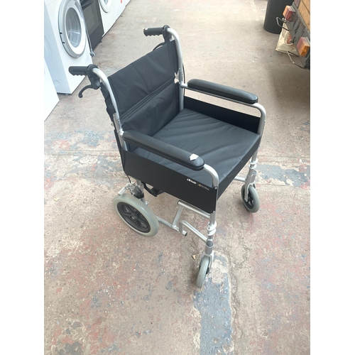 1037 - A Drive manual wheelchair with Ultimate Healthcare Onyx 2/3 cushion