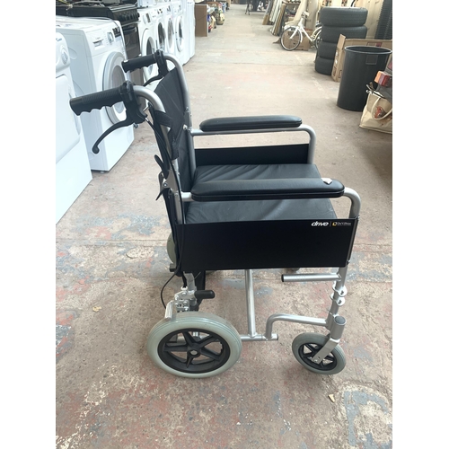 1037 - A Drive manual wheelchair with Ultimate Healthcare Onyx 2/3 cushion