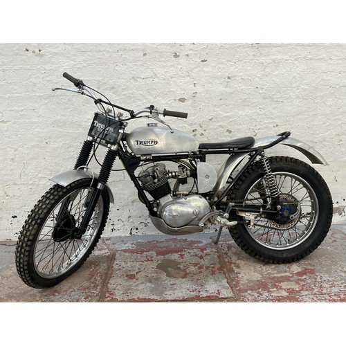 999 - A 1965 Triumph Tiger Cub T20 2005 200cc single cylinder trial bike/motorcycle with Sammy Miller air ... 