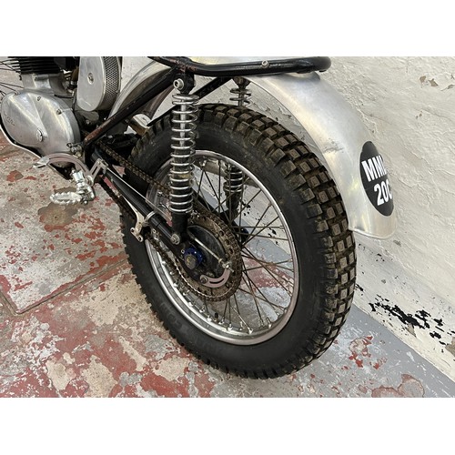 999 - A 1965 Triumph Tiger Cub T20 2005 200cc single cylinder trial bike/motorcycle with Sammy Miller air ... 