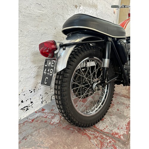 1000 - A 1965 Triumph T120R Bonneville 650cc sport bike, only two previous owners and was built for the Ame... 