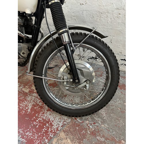 1000 - A 1965 Triumph T120R Bonneville 650cc sport bike, only two previous owners and was built for the Ame... 