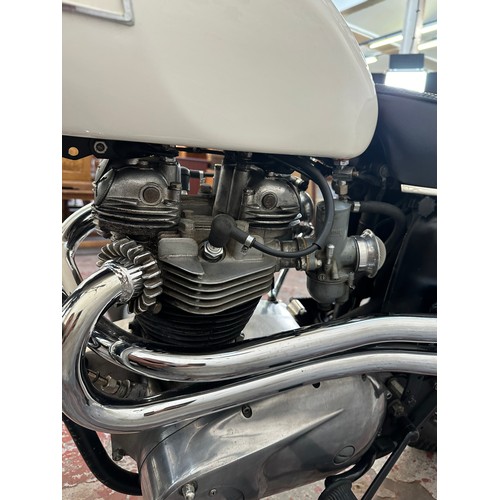 1000 - A 1965 Triumph T120R Bonneville 650cc sport bike, only two previous owners and was built for the Ame... 