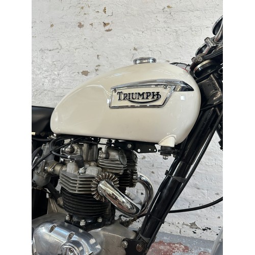 1000 - A 1965 Triumph T120R Bonneville 650cc sport bike, only two previous owners and was built for the Ame... 