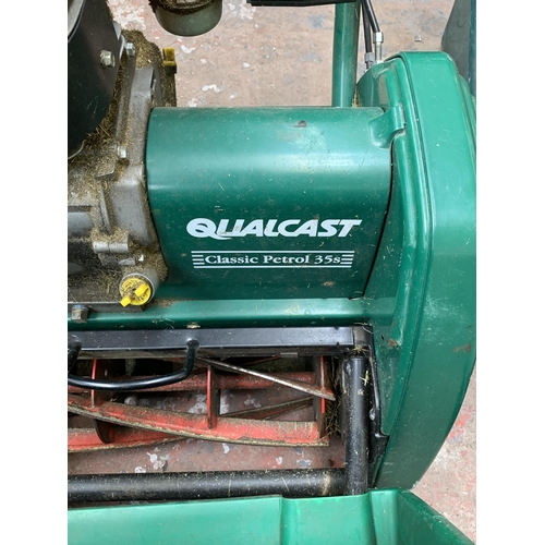 967 - A Qualcast classic petrol 35S lawnmower