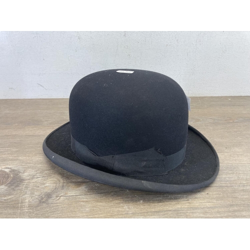 2121 - A vintage Dunn & Co. Ltd bowler hat