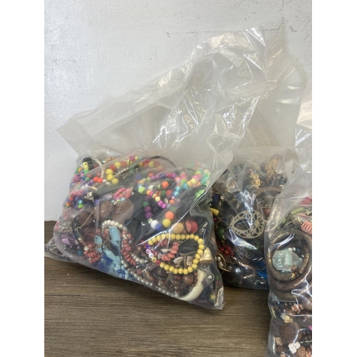 2127 - Approx. 20kg of assorted costume jewellery