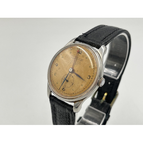 2040 - A 1950s Charles Nicolet Tramelan manual wind men's wristwatch