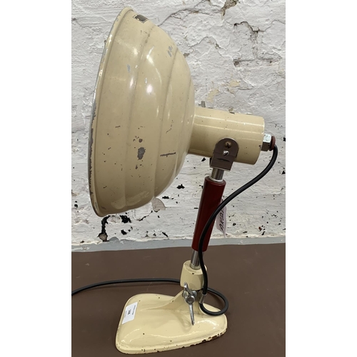 168 - A 1940s/50s Pifco Infradette heat lamp - approx. 43cm high