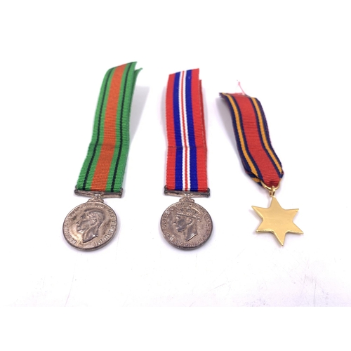 2217 - Five WWII British medals, one War presented to C. 287438 J.A. Mouton, one South African Service pres... 