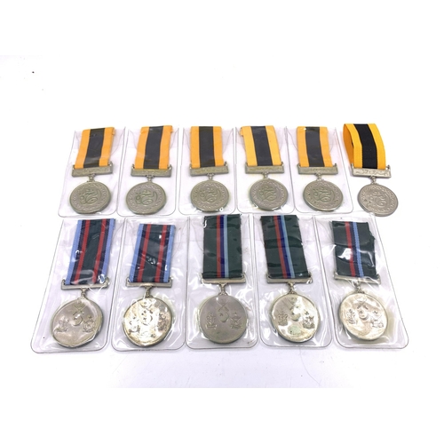 2225 - Eleven Pakistani medals, six Hijri and five Tamgha-I-Jang