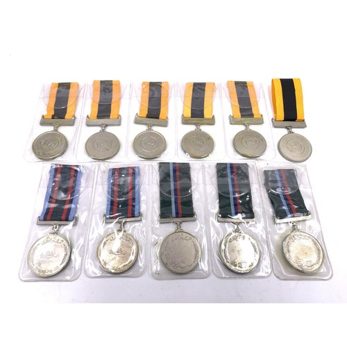 2225 - Eleven Pakistani medals, six Hijri and five Tamgha-I-Jang