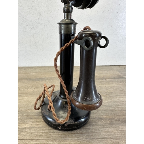 522 - An early 20th century GPO no.150 candlestick telephone