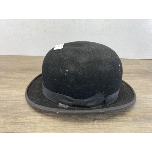 475 - An early/mid 20th century British Made bowler hat