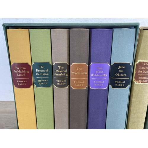 495 - Nine The Folio Society hardback editions of Thomas Hardy novels to include 1997 The Wessex Novels, 1... 