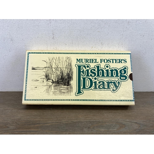 496 - A 1980 printing of Muriel Foster's Fishing Diary