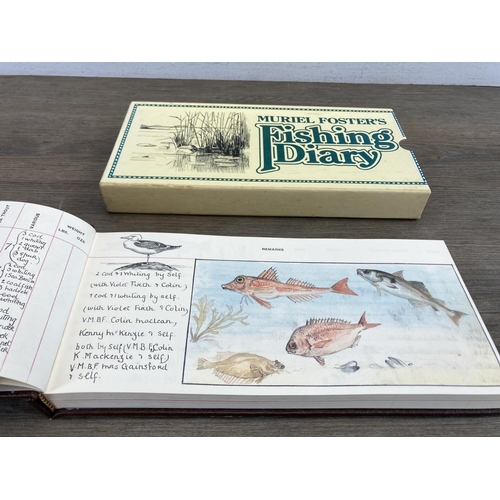 496 - A 1980 printing of Muriel Foster's Fishing Diary