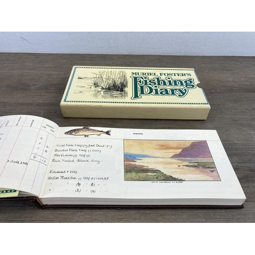 496 - A 1980 printing of Muriel Foster's Fishing Diary