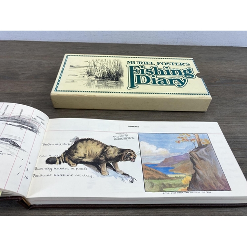 496 - A 1980 printing of Muriel Foster's Fishing Diary