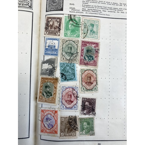 499 - Five stamp albums containing a collection of worldwide stamps