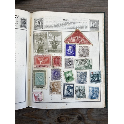 499 - Five stamp albums containing a collection of worldwide stamps