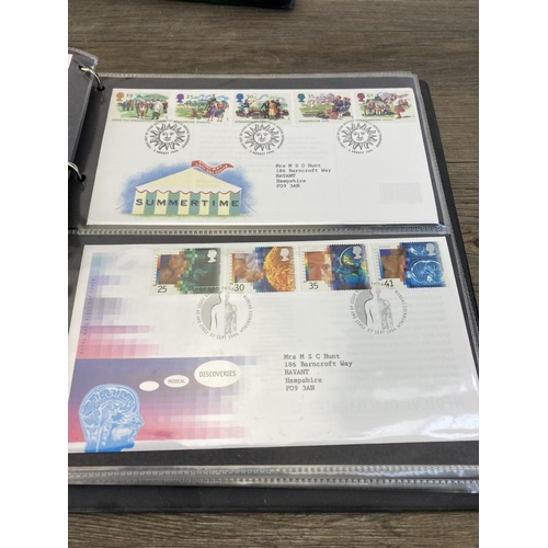 500 - Eight albums containing a collection of first day covers