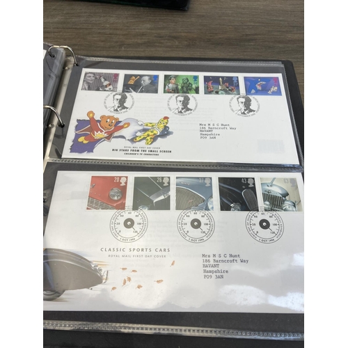 500 - Eight albums containing a collection of first day covers