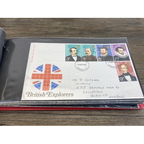 500 - Eight albums containing a collection of first day covers