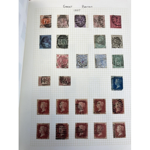 508 - Six stamp albums containing a collection of worldwide stamps