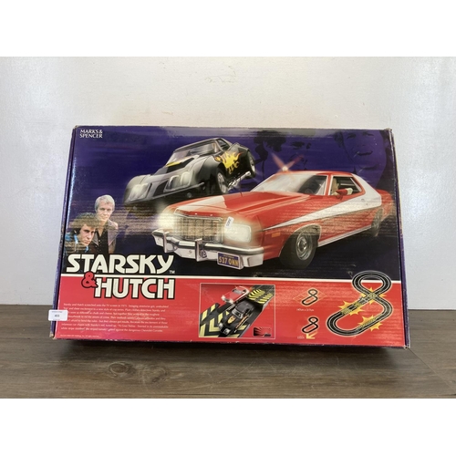 455 - A boxed Marks & Spencer Starsky & Hutch slot car racing set