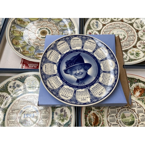 414 - Ten boxed Wedgwood collector's plates