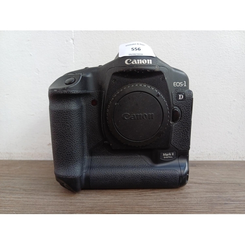 556 - A Canon EOS-1D Mark II 8mp professional DSLR camera body