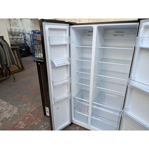 774 - A Fridgemaster upright fridge freezer - approx. 179cm high x 91cm wide