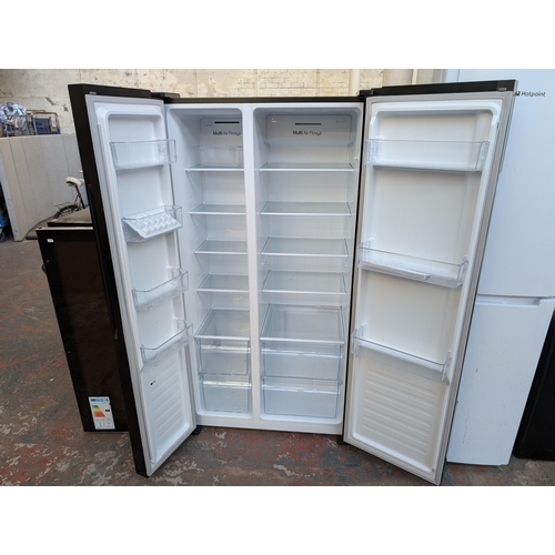 774 - A Fridgemaster upright fridge freezer - approx. 179cm high x 91cm wide