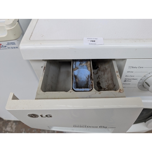 788 - An LG F1206ND Direct Drive inverter A++ Class 1-6kg 60cm washing machine