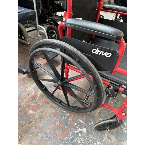 1020 - A Drive self propelled wheelchair