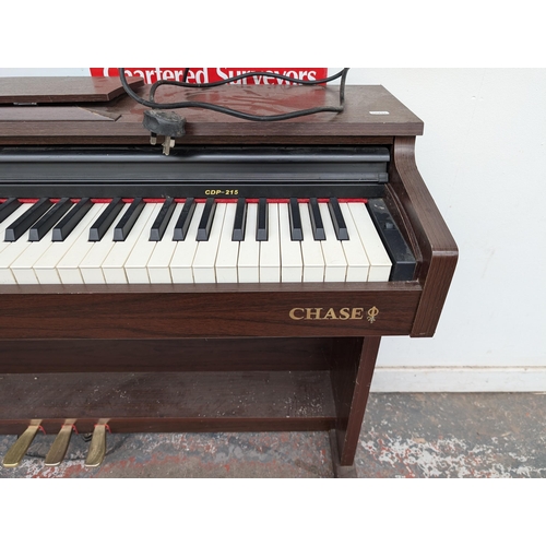 652 - A Chase CDP-215 electric piano with semi-weighted keys